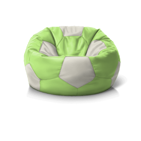 Оформіть замовлення на 'Крісло м''яч LightGreen + Ivory' — комфортне крісло-мішок з доставкою по Україні.